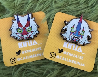 Oni Wooden Pins