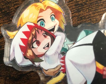 FINAL FANTASY IX: Swinging Zidane/Garnet Charm!