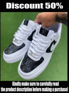 LV Custom Air Force 1s – Apollo Apparel