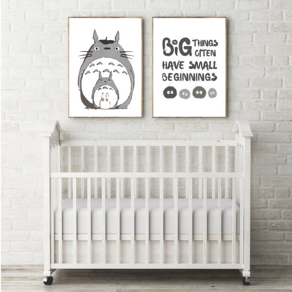 studio ghibli crib bedding