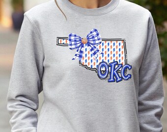 Oklahoma City basketbalfan wedstrijddag sweatshirt