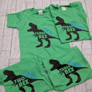 Dinosaur Birthday Shirt Dinosaur Third Birthday Shirt - Etsy