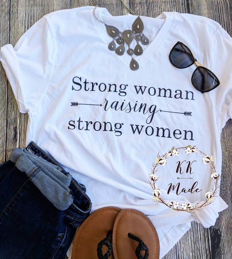 Mom of girls shirt girl mom shirt raising girls shirt image 0