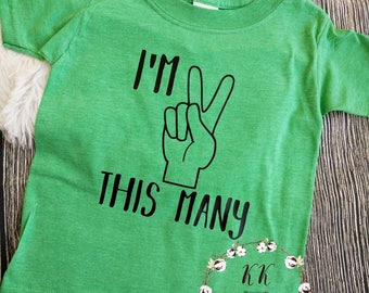 Second birthday shirt, I'm two shirt, I'm two let's party shirt, I'm this many shirt, two wild shirt, boys birthday shirt, girls birthday