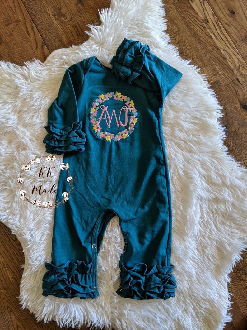 icing ruffle romper