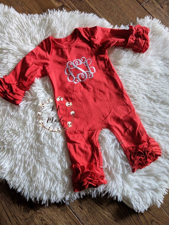 baby girl christmas day outfit