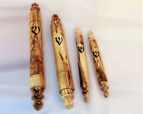 Custom Olivewood Mezuzah Case Handmade And Hand Personalised Etsy