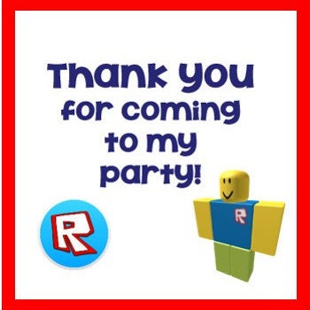 Thank You Rox Roblox-inspired Tree-free