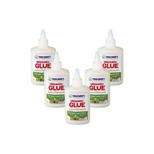 Organic School Glue, 5-PACK Vegan, Naturally Non-Toxic, Non-GMO, Petroleum Free, Makes GREAT Organic Slime image 1