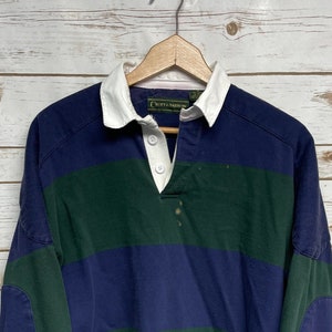 Rugby Shirt Y2k Long Sleeve Polo 