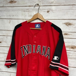 Vintage 90 s Starter Indiana University Baseball Jersey Hoosiers