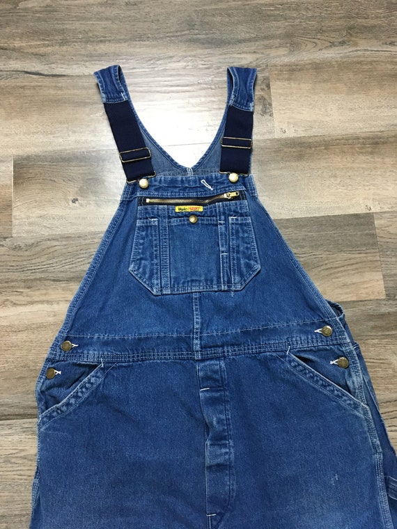 Vintage 80's Work N Sport Denim overalls Made in U