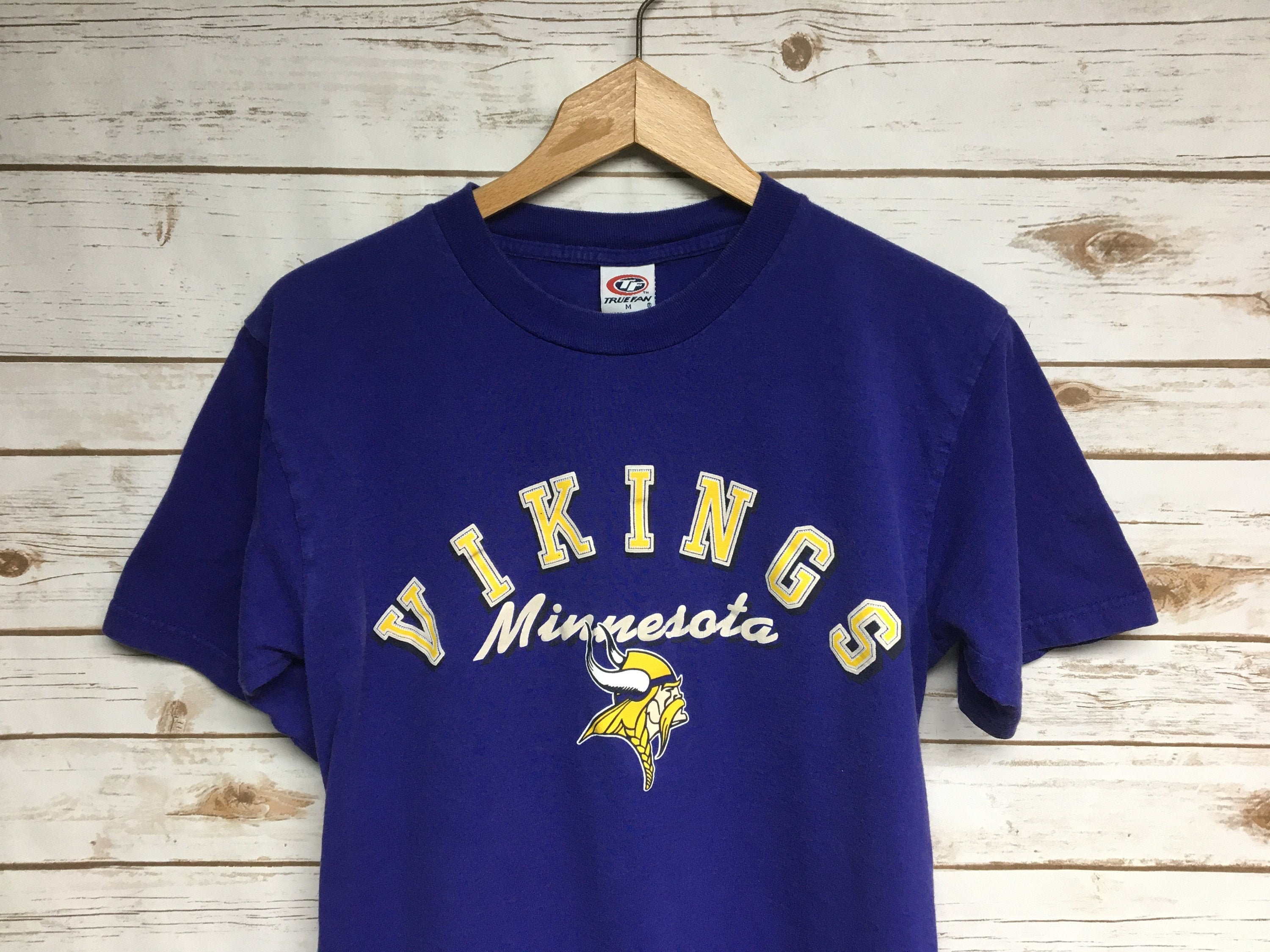 Vintage 90's Minnesota Vikings football t shirt Vikings | Etsy