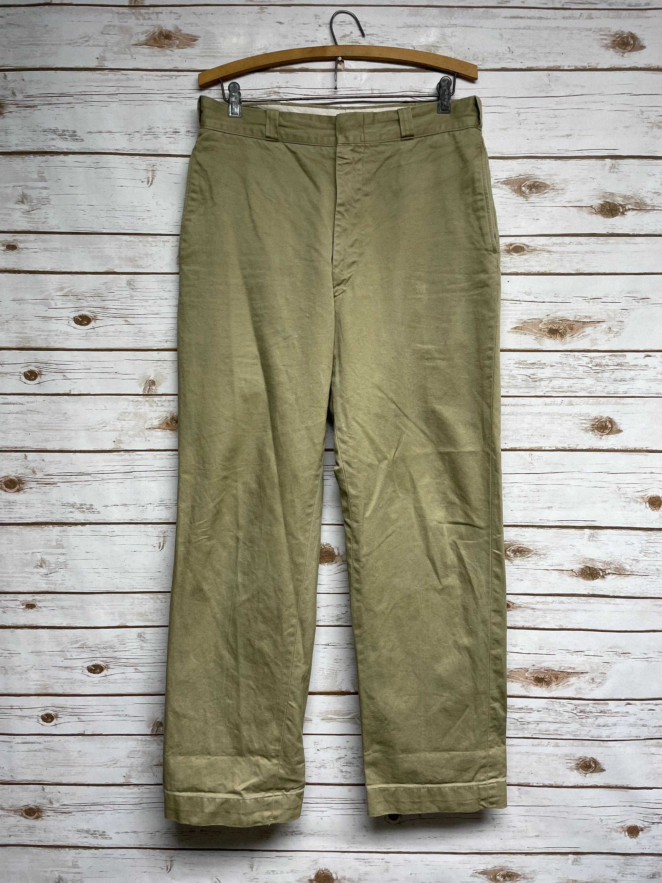 RARE Vintage 60's Army pants Khaki Type 1 Williamson | Etsy