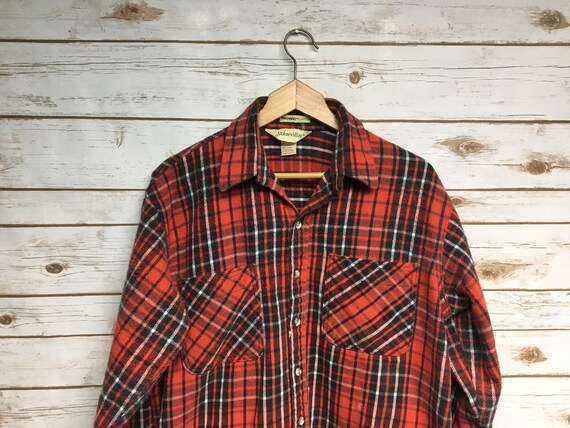St john's bay flannel jacket top