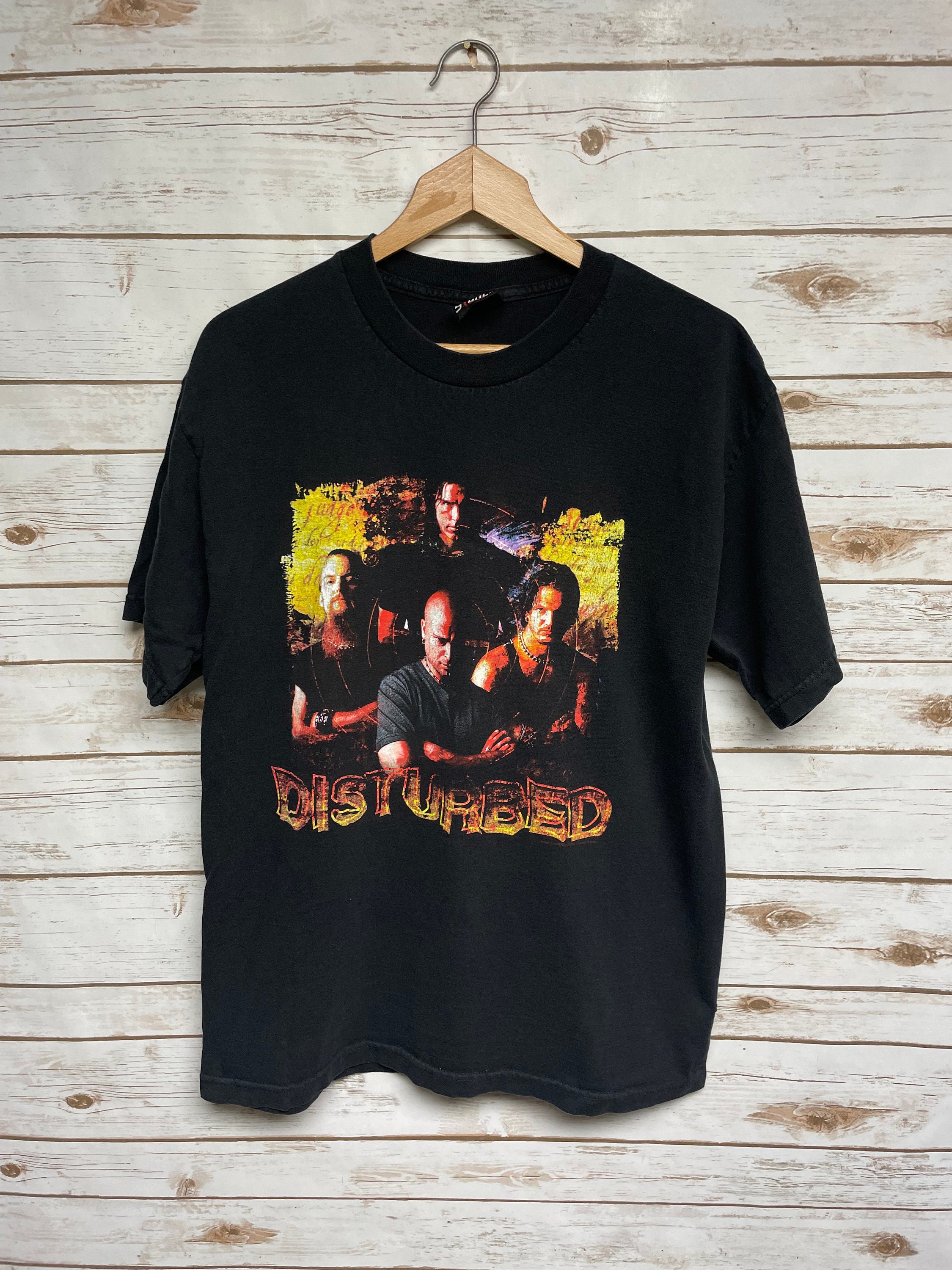 Vintage Disturbed Band t shirt Giant tag t shirt Madness is Etsy