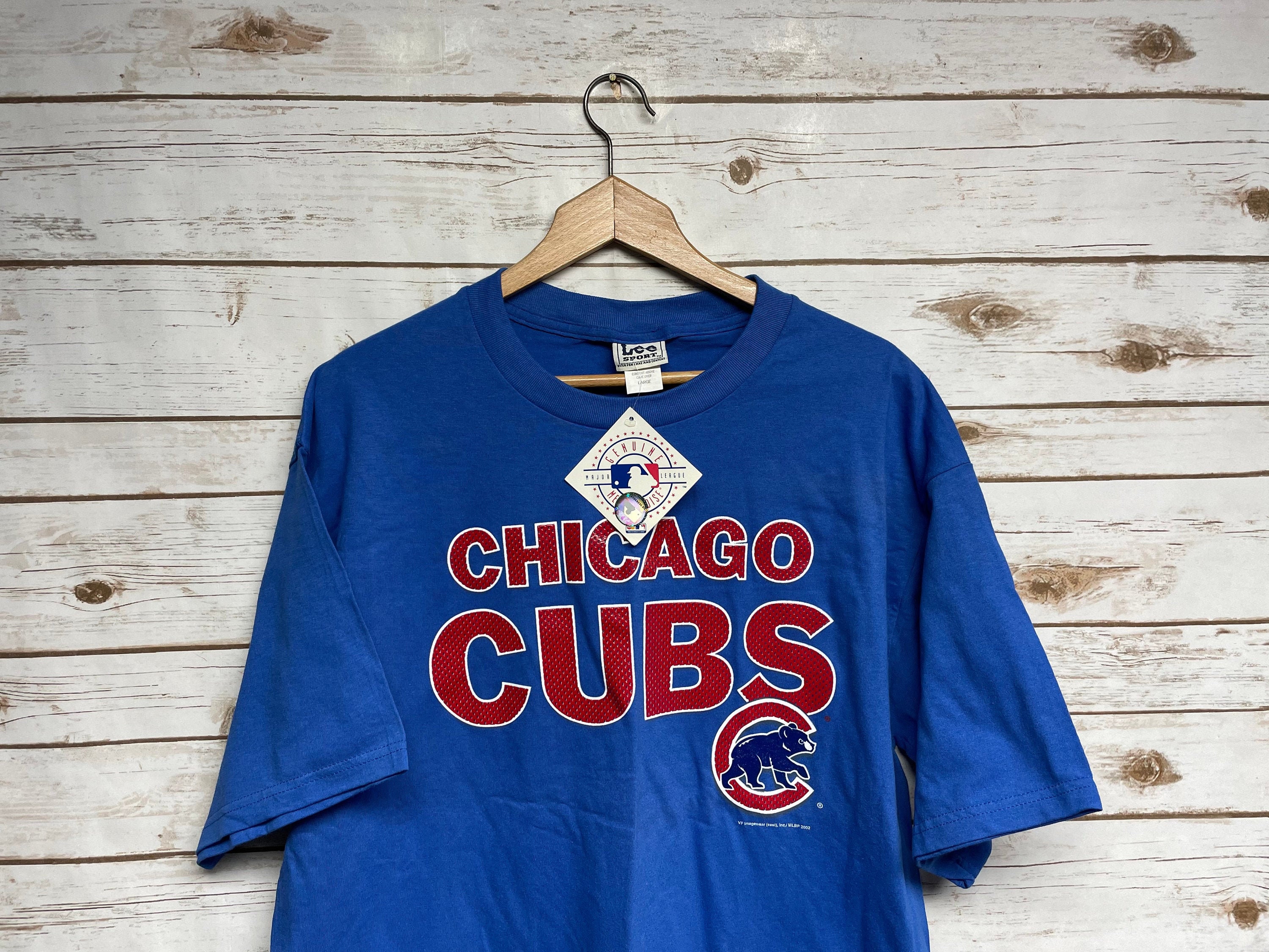 Vintage Chicago Cubs Baseball T Shirt Lee Sport New Old Stock - Etsy