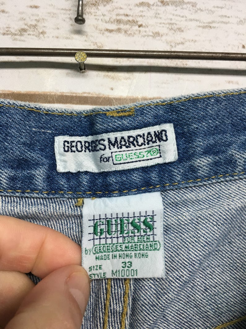 guess jeans patch