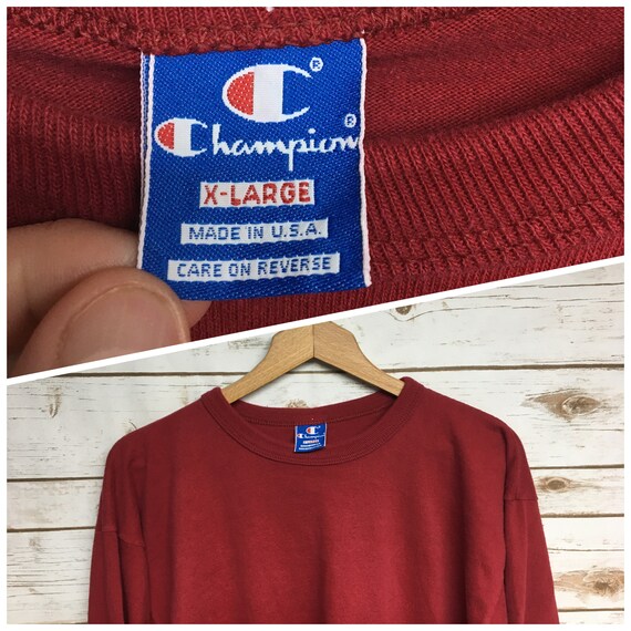 Vintage 80's Champion Long Sleeve T 