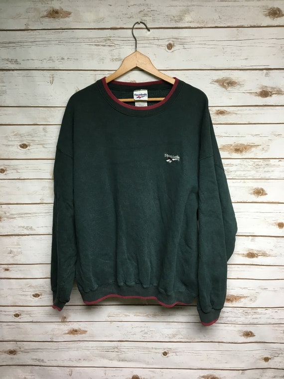 reebok vintage sweatshirt green