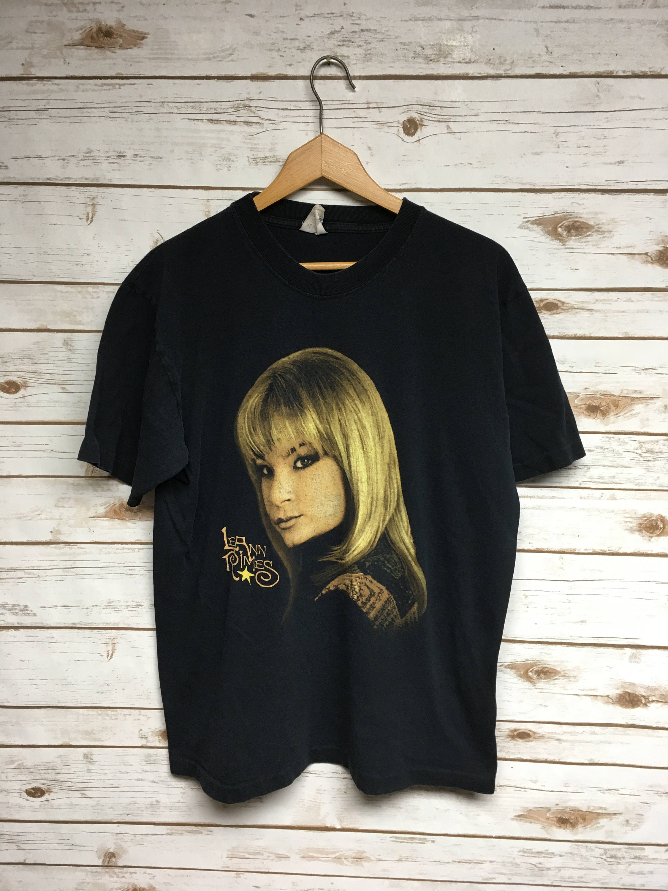 Vintage 90's Leann Rimes Tour T Shirt 