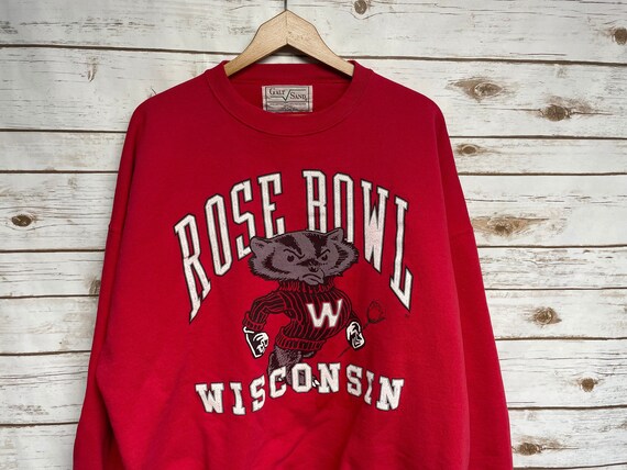 Wisconsin Badgers Crewneck - Etsy 
