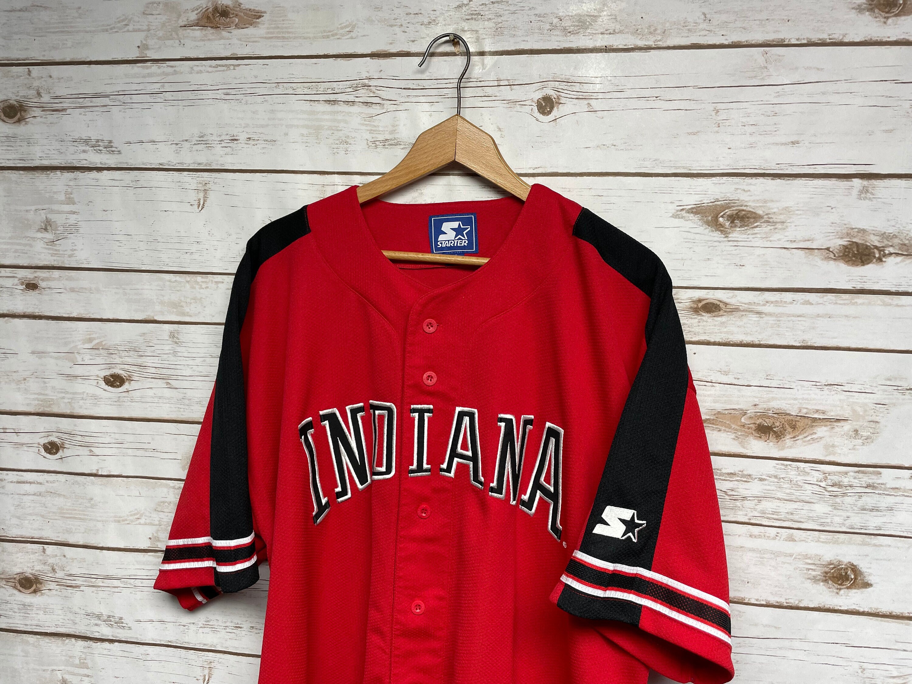 Indiana Hoosiers Little 500 Baseball Jersey - Official Indiana
