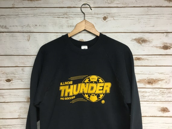 RARE Vintage Illinois Thunder soccer crewneck swea