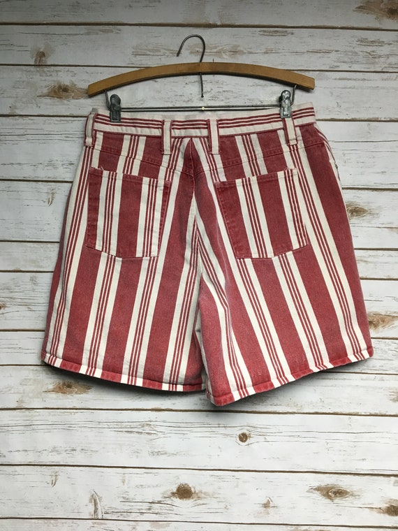 90s striped shorts