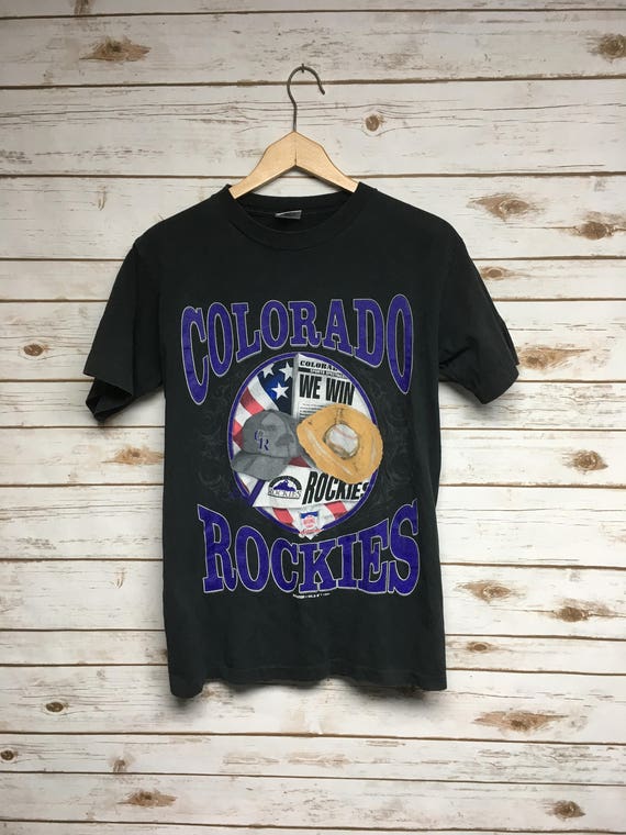 vintage colorado rockies shirt