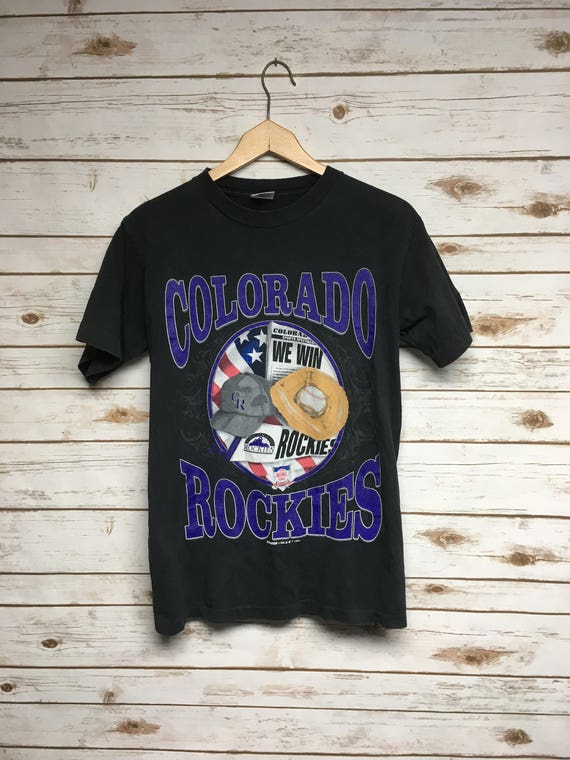 vintage rockies t shirt