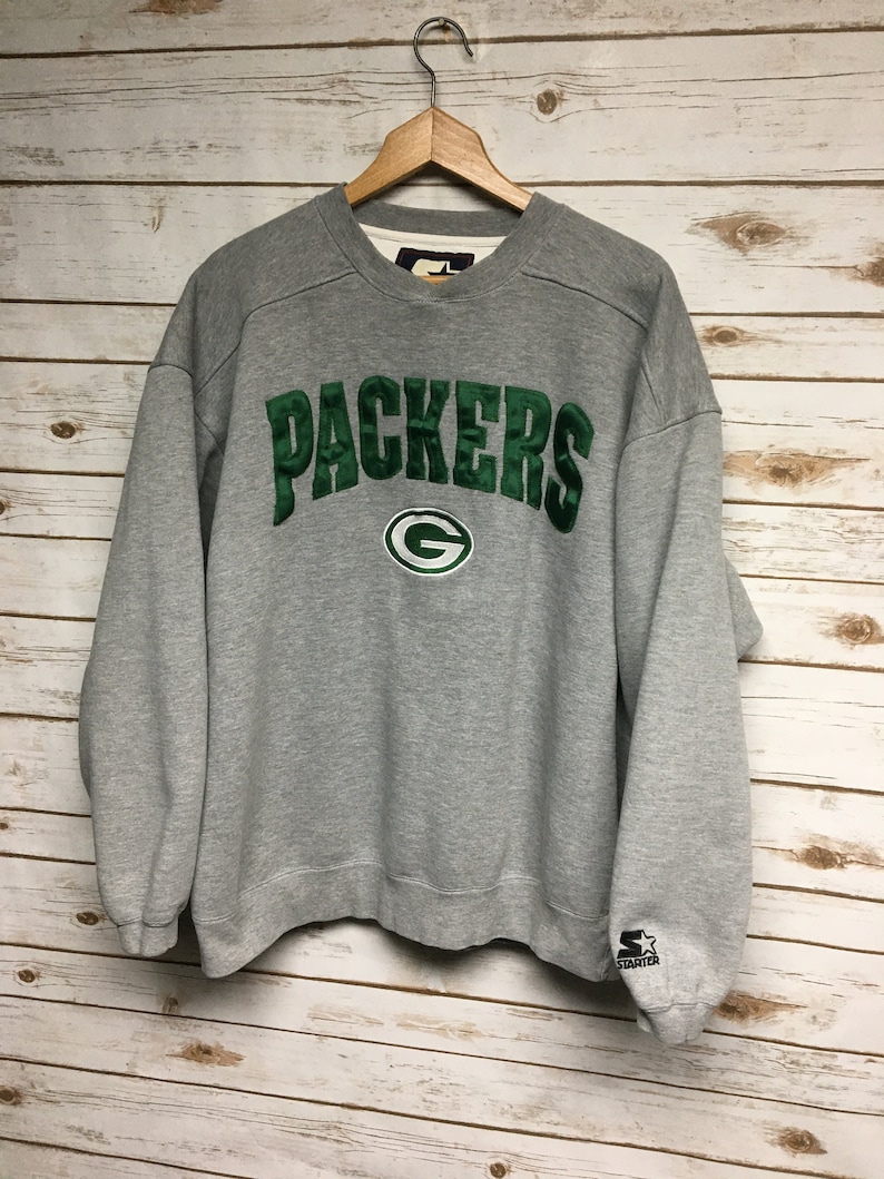 green bay packer crew sweatshirt
