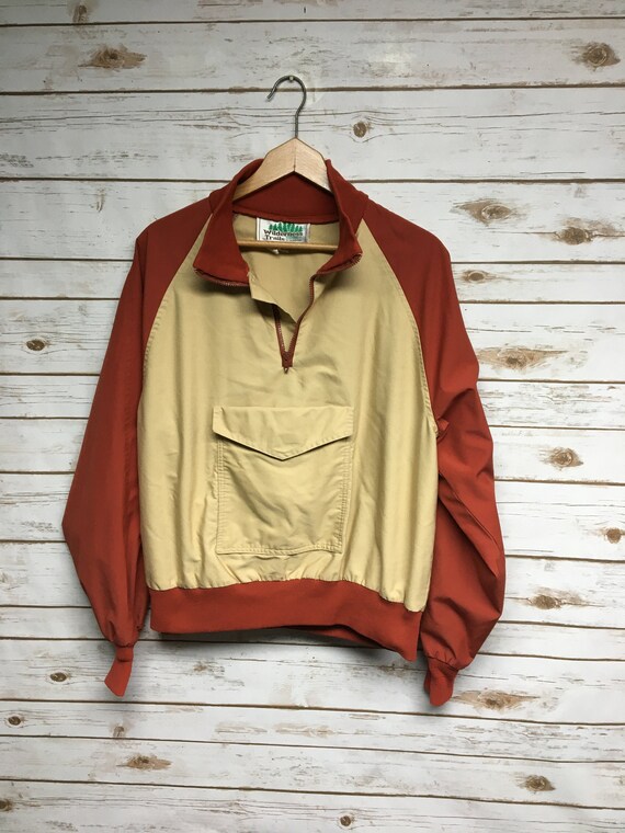 Vintage 60's 70's Anorak Windbreaker pullover That