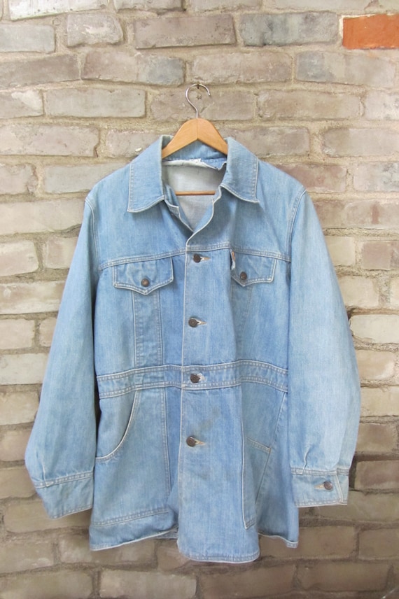 levis denim chore coat