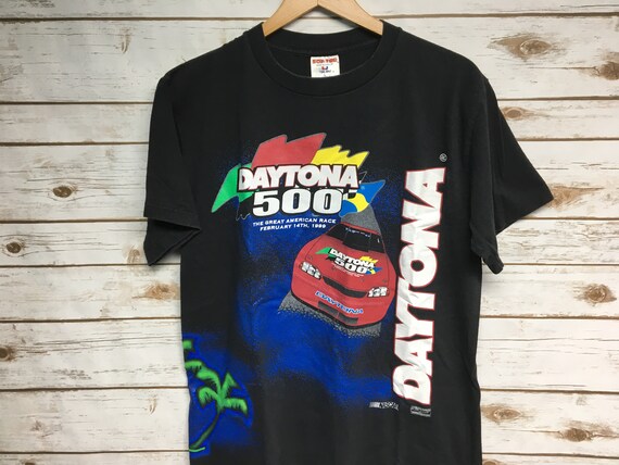 NASCAR Vintage Daytona 500 Shirt Racing Mens Graphic T-Shirt