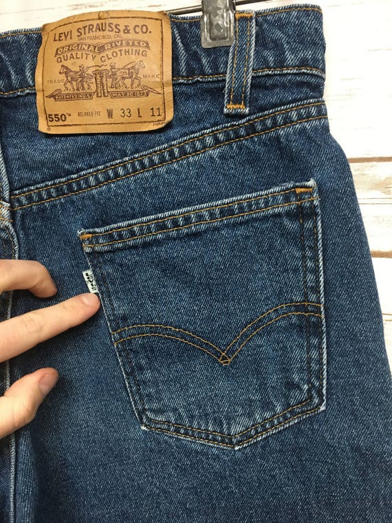 levis 550 flannel lined jeans