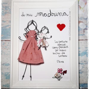 Regalo de madrina para ahijada - Regalo per la figlioccia in spagnolo - Regalo per il battesimo della figlioccia - Collana per bambina - Regali per la cresima per ragazze - Italia