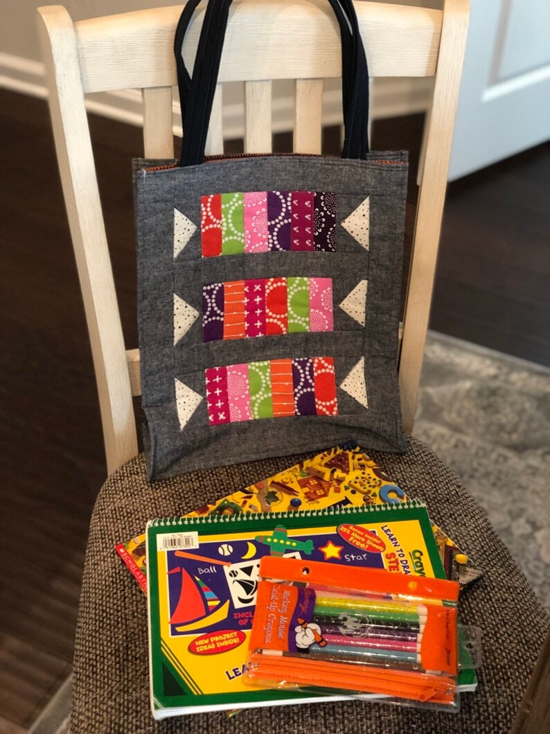 Library Bag or School Bag Halloween Tote Bag Music Tote Multi Function bag
