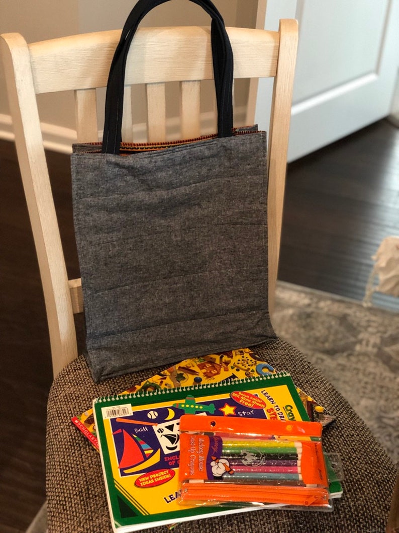 Library Bag or School Bag Halloween Tote Bag Music Tote Multi Function bag