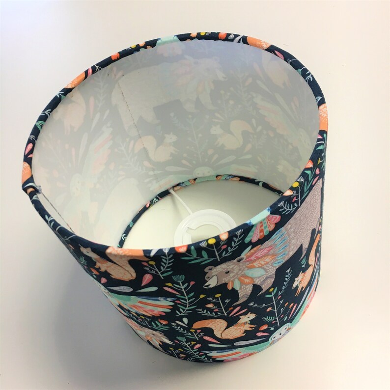 Lampshade Making Kit 20cm Frame Drum Instructions Craft Etsy