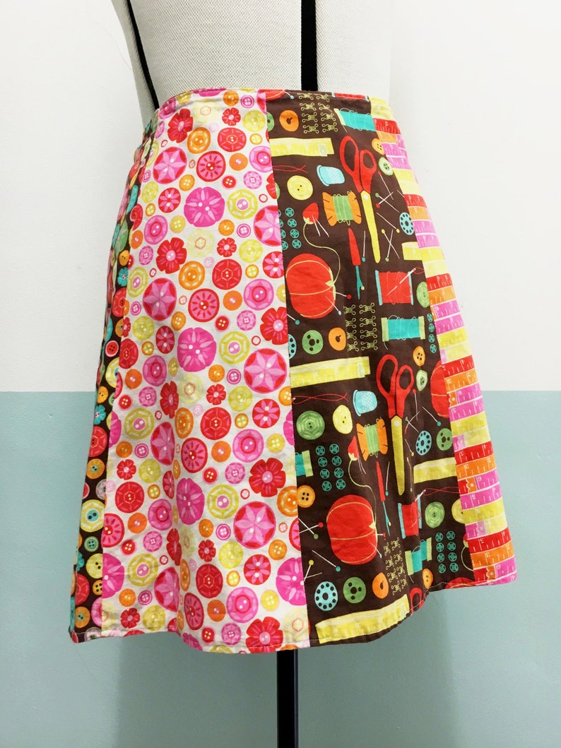 Fat Quarter Skirt Kit Wrap A-line Adult or Child Pattern | Etsy