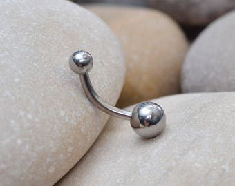 BELLY RING // - Belly Button Piercing - Belly Button Rings Surgical Steel - Belly Barbell - Navel Jewelry - Belly Jewelry 14 gauge