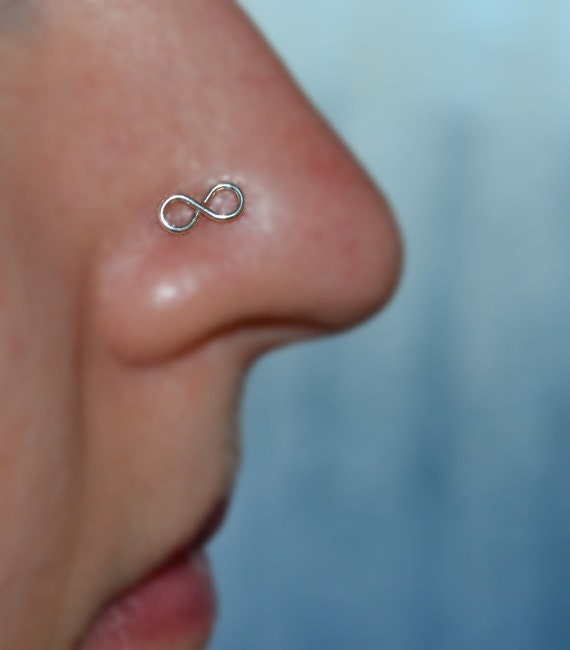 infinity nose ring