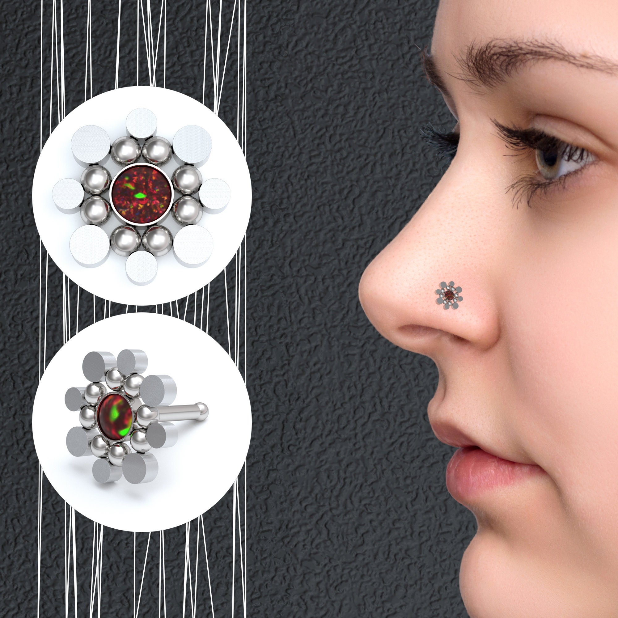 9 Latest Diamond Nose Ring Designs for Stunning Look