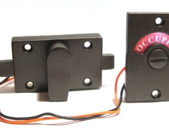 L.E.D. Bathroom Indicator Door Lock