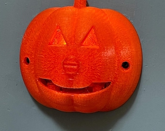 Halloween Jack O'Lantern LED Pumpkin Bathroom Privacy Indicator Lock