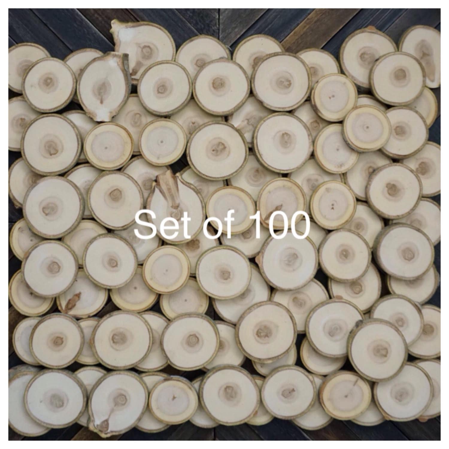Set of 8-9 Inch Rustic Wood Slices Baby Shower Centerpieces Woodland Theme  Baby Shower Decor, Rustic Events Decor, Wood Slices Bulk 