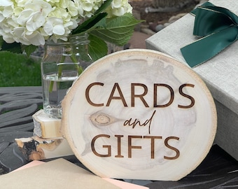 Letreros de madera personalizables para bodas - Tarjetas y regalos - Letreros de bienvenida - Decoración de recepción - Letreros personalizados con apellido - En memoria de alguien especial