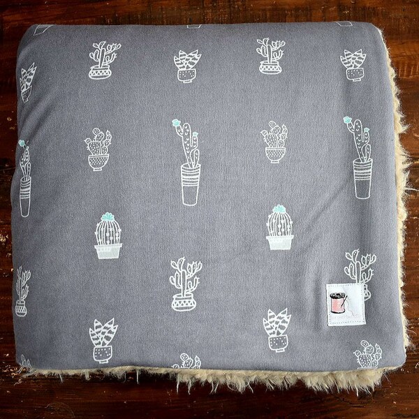 Flannel Fur Adult Blanket