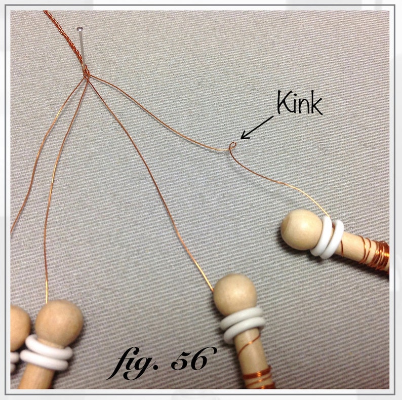 Wire Lacework Lenka's Introduction to Bobbin Lace in Wire: Step-by-Step Manual 25 pages with 77 photographs PDF Instant Download image 4